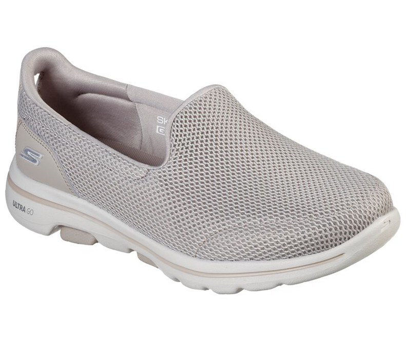 Skechers Dam Grå Slip On - Gowalk 5 - Sverige (CIEGH-7850)